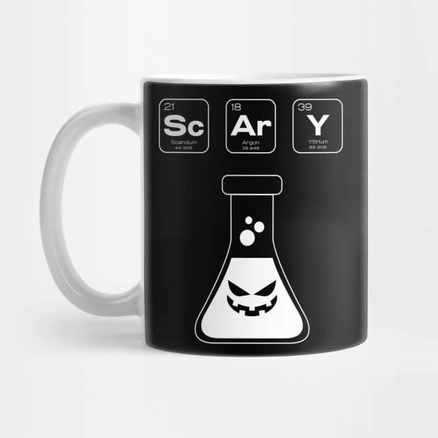 Scary Periodic Table Halloween Science by DNS Vietnam LocalBrand